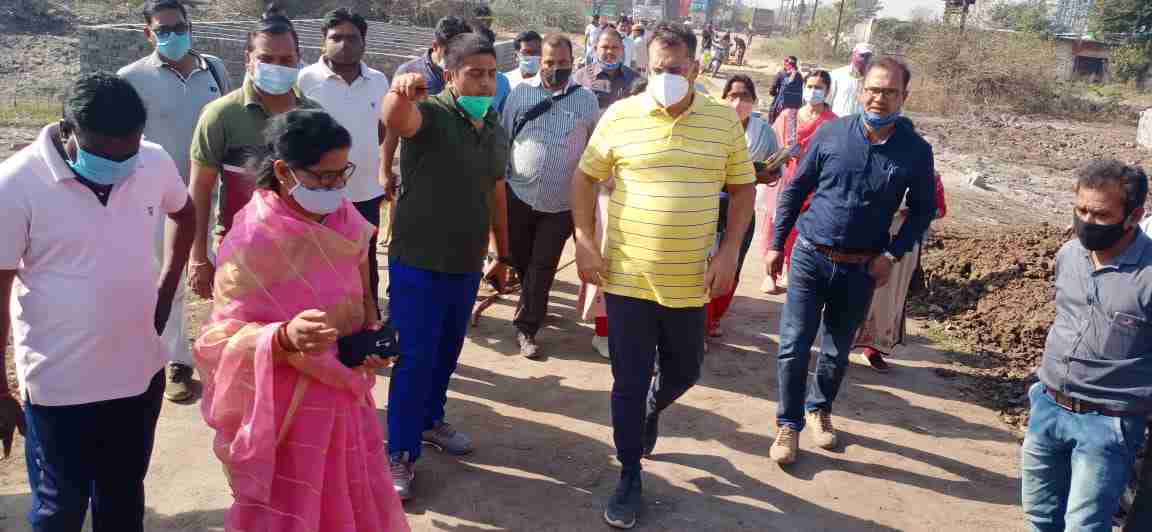 ट्रांसपोर्ट नगर से अतिक्रमण हटाने के निर्देश, ग्राम पंचायत के जमीनों का भी होगा सर्वे