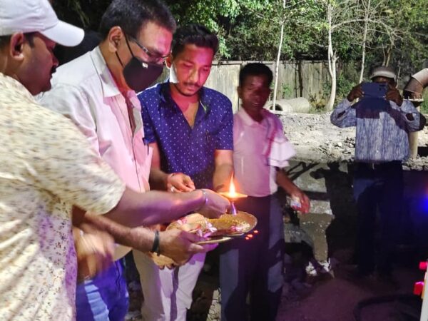 *निगम जल प्रभारी ने किया फिल्टर प्लांट में पोल्डर पम्प पाइप लाइन विस्तार का शुभारंभ*