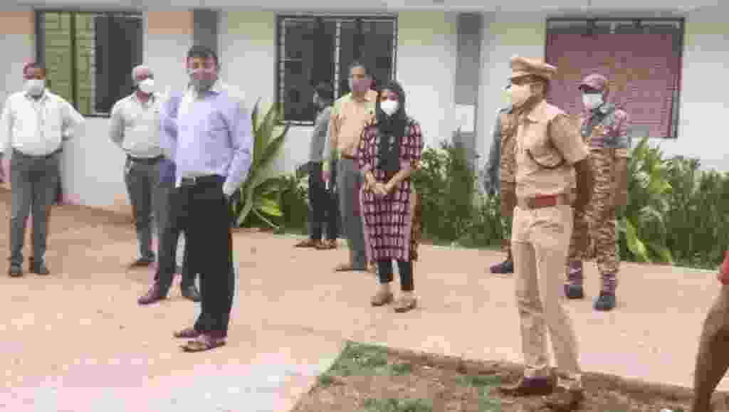 *कलेक्टर और एसपी के समक्ष किया गया अग्निशमन को मॉक ड्रिल*