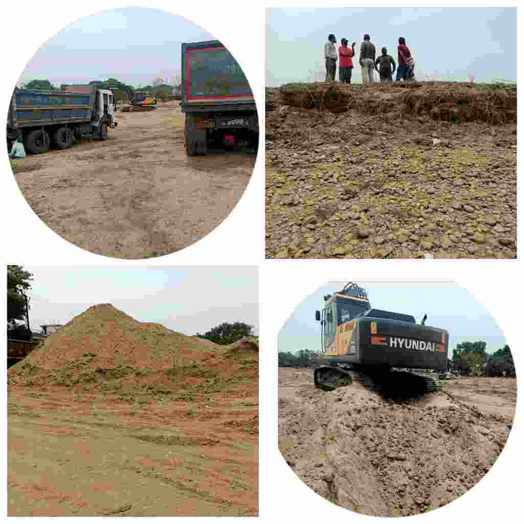 अरपा इंदिरा सेतु के पास सिल्ट हटाने के नाम पर ठेकेदार द्वारा रेत उत्तखनन निगम और खनिज विभाग मौन, पार्षद राजेश सिंह ने आपत्ति की