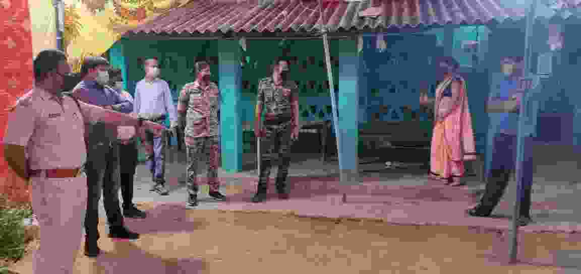 औरदा, सूती, तेलीकोट के विवाह घरों में जाकर खरसिया पुलिस ने दी समझाइश