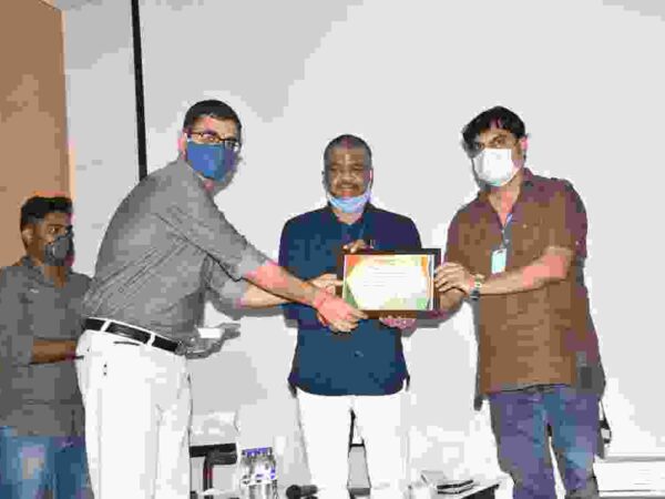 शौर्य भवन में कोरोना वारियर्स (पुलिस विभाग)का सम्मान समारोह