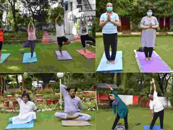 अंतर्राष्ट्रीय योग दिवस का आयोजन एसईसीएल के समस्त क्षेत्रों में किया गया