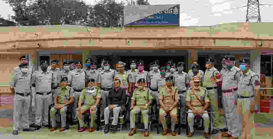 रेंज आईजी रतनलाल डांगी ने किया थाना कोतरारोड़ का निरीक्षण