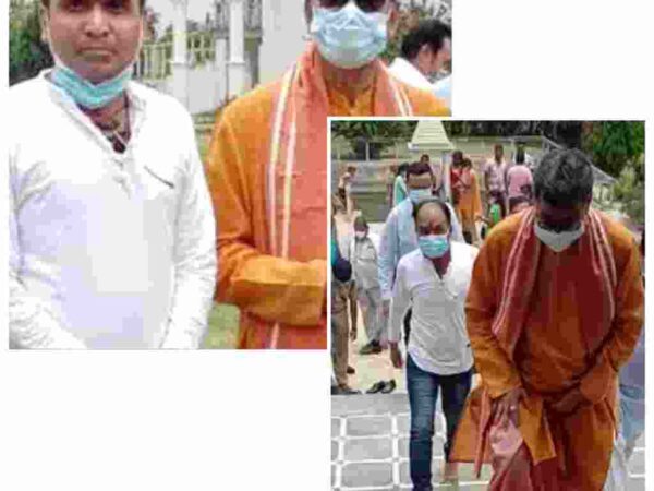 विधानसभा अध्यक्ष चरणदास महंत रायगढ़ प्रवास पर प्रदेश सचिव चंद्रेश साहू से क्या गुप्तगु की ?