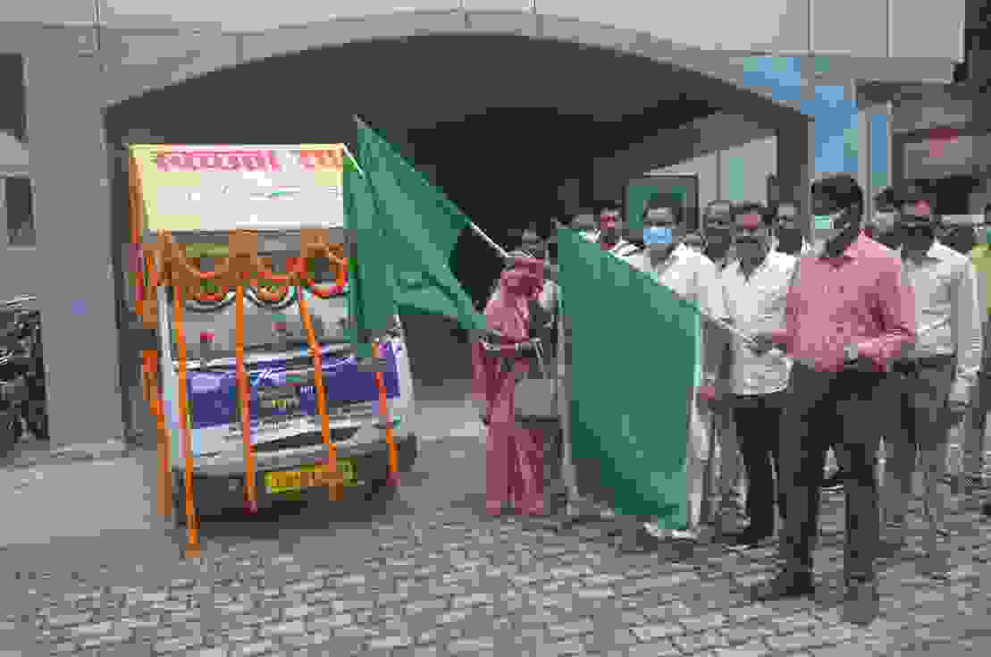 आजादी के अमृत महोत्सव के अवसर पर स्वच्छता का संदेश देने के लिए गांव-गांव में घुमेगा रथ
