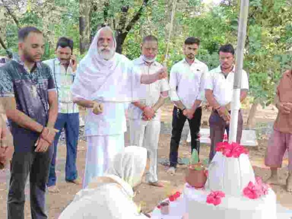 श्री सर्वेस्वरी समूह शाखा खरसिया औघड़ आश्रम मे 61 वां स्थापना दिवस मनाया गया