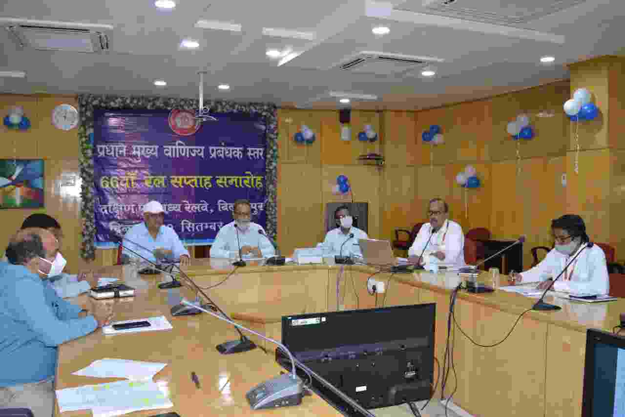 वाणिज्य विभाग,दक्षिण पूर्व मध्य रेलवे द्वारा 66वॉ रेल सप्ताह पुरस्कार समारोह का आयोजन