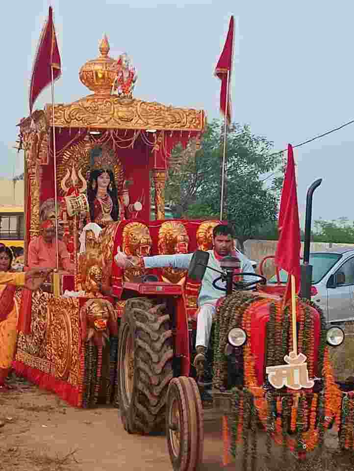 पद- रथ यात्रा ने दिया धर्म ,आध्यात्म और समरसता का संदेश