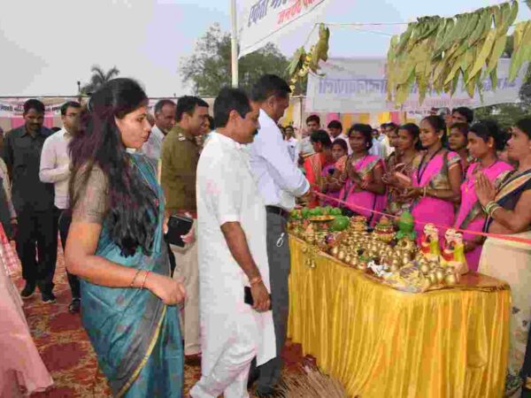 महासमुंद जिले के सरायपाली मे प्लास्टिक मुक्त बिहान मेले का सफलतम आयोजन