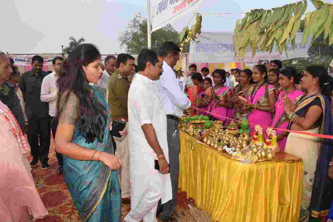 महासमुंद जिले के सरायपाली मे प्लास्टिक मुक्त बिहान मेले का सफलतम आयोजन