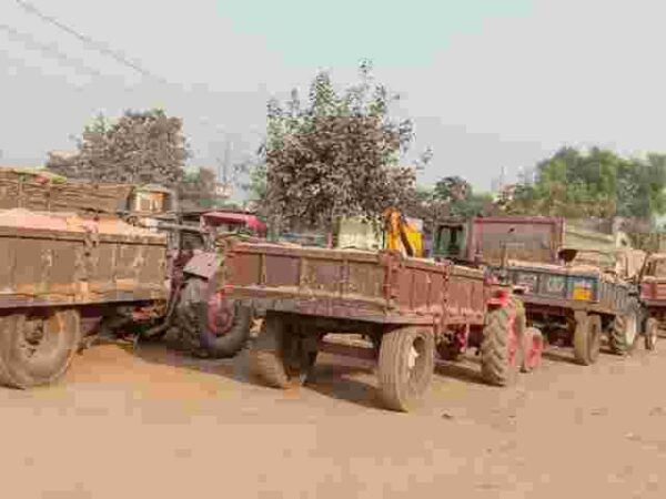 अवैध खजिन परिवहन के 14 एवं अवैध उत्खनन के 2 मामले दर्ज