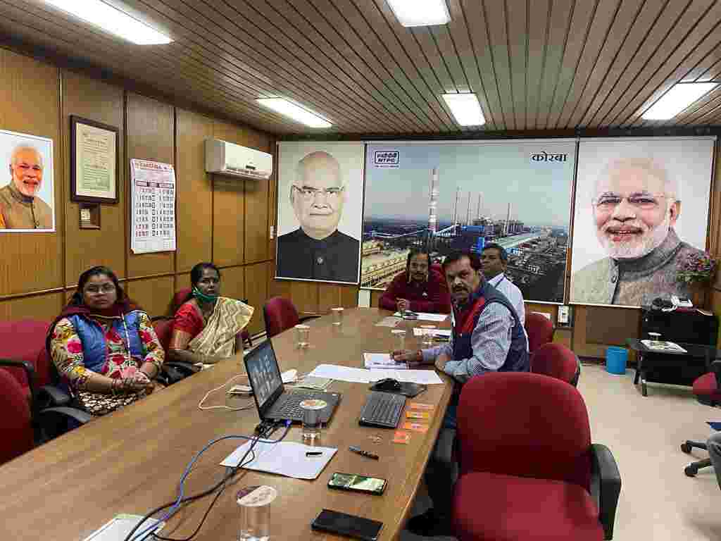 कोरबा : एनटीपीसी में नगर राजभाषा कार्यान्वयन समिति की बैठक सम्पन्न