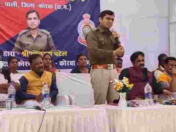 पाली के मंगल भवन में पुलिस अधीक्षक द्वारा जनदर्शन में कि गई त्वरित निराकरण