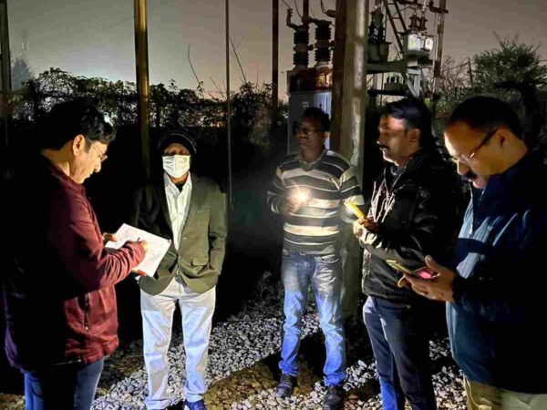 चकरभाठा सबस्टेशन के निरीक्षण में पहुंचे कार्यपालक निदेशकविद्युत व्यवस्था बेहतर बनाये रखने के दिए निर्देश