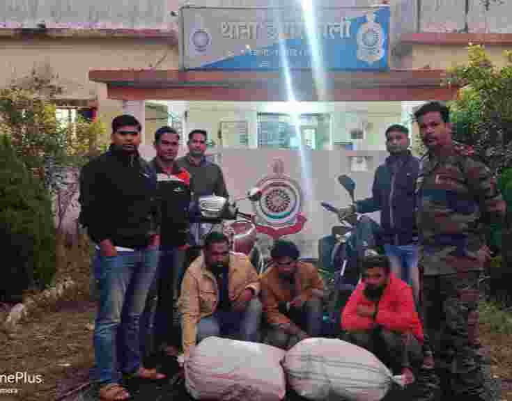 गांजे की अवैध तस्करी रोकने में डोंगरीपाली पुलिस को मिली दोहरी सफलता…