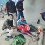 ठंड से बचने कंबल पाकर खिले बुजुर्गों के चेहरे,पाली पुलिस परिवार ने दिया मानवता का परिचय