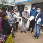 छत्तीसगढ़ कर्मचारी अधिकारी फेडरेशन के प्रांतीय आह्वान पर दो सूत्रीय माँग पत्र सौंपा