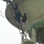 200 फीट ऊँची पानी टंकी पर चढ़ गई मानसिक रूप से विक्षिप्त महिला, जूटमिल पुलिस की तत्परता से टली बड़ी दुर्घटना…..