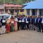 कोविड-19 के मुश्किल दौर में सराहनीय कार्य करने वाले 85 कर्मचारियों को संसदीय सचिव यु.ड़ी. मिंज ने किया सम्मानित