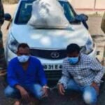 ओडिशा बौद्ध से निकली कार से 5 लाख का गांजा जब्त की छत्तीसगढ़ की सिघोडा पुलिस ने,<br>मामले में 2 गिरफ्तार