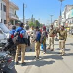 एक ही दिन शहर के विभिन्न चौंक चौराहो पर रिकार्ड 251 व्यक्त‍ियों पर की गई चालानी कार्रवाई, जुर्माना रकम ₹50,200…..
