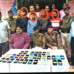 आरपीएफ एवं जीआरपी  बिलासपुर के संयुक्त प्रयासों से द्वारा पकड़ा गया मोबाइल चोरी कर बेचने वालों का बड़ा रैकेट