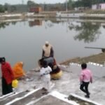 अरपा महोत्सव : जिला प्रशासन और महिला समूहों की सहभागिता से दुर्गा सरोवर में दीपोत्सव का आयोजन