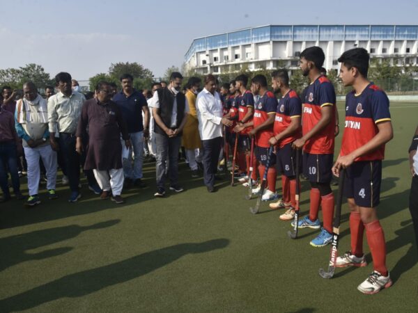 वन मंत्री मोहम्मद अकबर ने किया ऑल इंडिया हाँकी प्रतियोगिता का उद्घाटन