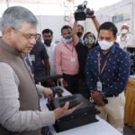 दक्षिण पूर्व मध्य रेलवे का महत्वपूर्ण झारसुगुड़ा-बिलासपुर-रायपुर-नागपुर सेक्शन “कवच सुरक्षा तकनीक” के दायरे में रेल मंत्री अश्विनी वैष्णव ने आज कवच सुरक्षा तकनीक का सफल परीक्षण किया