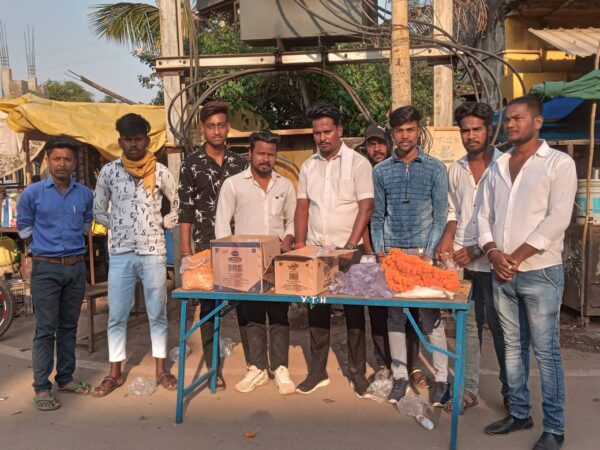 अधिवक्ता संघ के समर्थन में आगे आई खरसिया शिवसेना इकाई