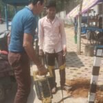 सिंधी कॉलोनी में भक्त कंवर राम द्वार का निर्माण कार्य निगम ने प्रारंभ किया