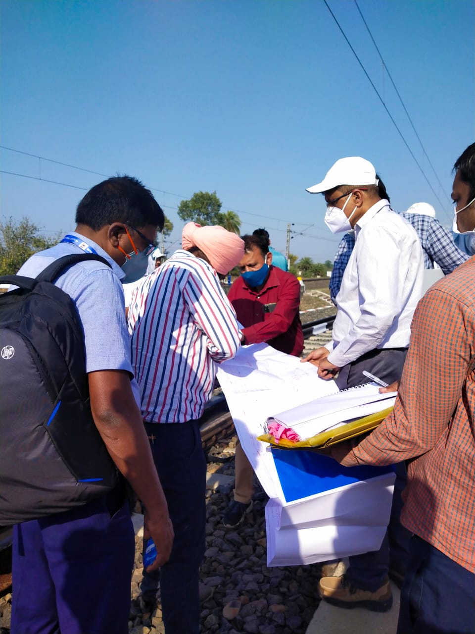 आयुक्त, रेलवे सेफ्टी श्री एस.मित्रा ने किया निगौरा-अनूपपुर विद्युतीकृत तीसरीलाइन का निरीक्षण