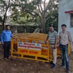 एनटीपीसी सीपत ने सड़क सुरक्षा एवं यातायात नियंत्रण हेतु थाना सीपत को बेरिकेड्स भेंट किया