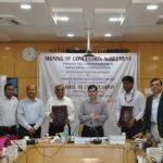 कोरबा (उरगा) से धर्मजयगढ़ तक रेलवे लाईन बिछाए जाने के लिए  दक्षिण पूर्व मध्य रेलवे एवं छत्तीसगढ़ ईस्ट रेलवे लिमिटेड के मध्य कन्शेसन एग्रीमेन्ट पर हस्ताक्षर