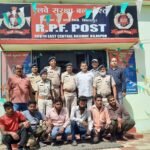 रेल संपत्ति को चोरी करने तथा खरीदने वाले बिलासपुर अकलतरा के अभियुक्तों की गिरफ्तारी एवं रेल संपत्ति की बरामदगी