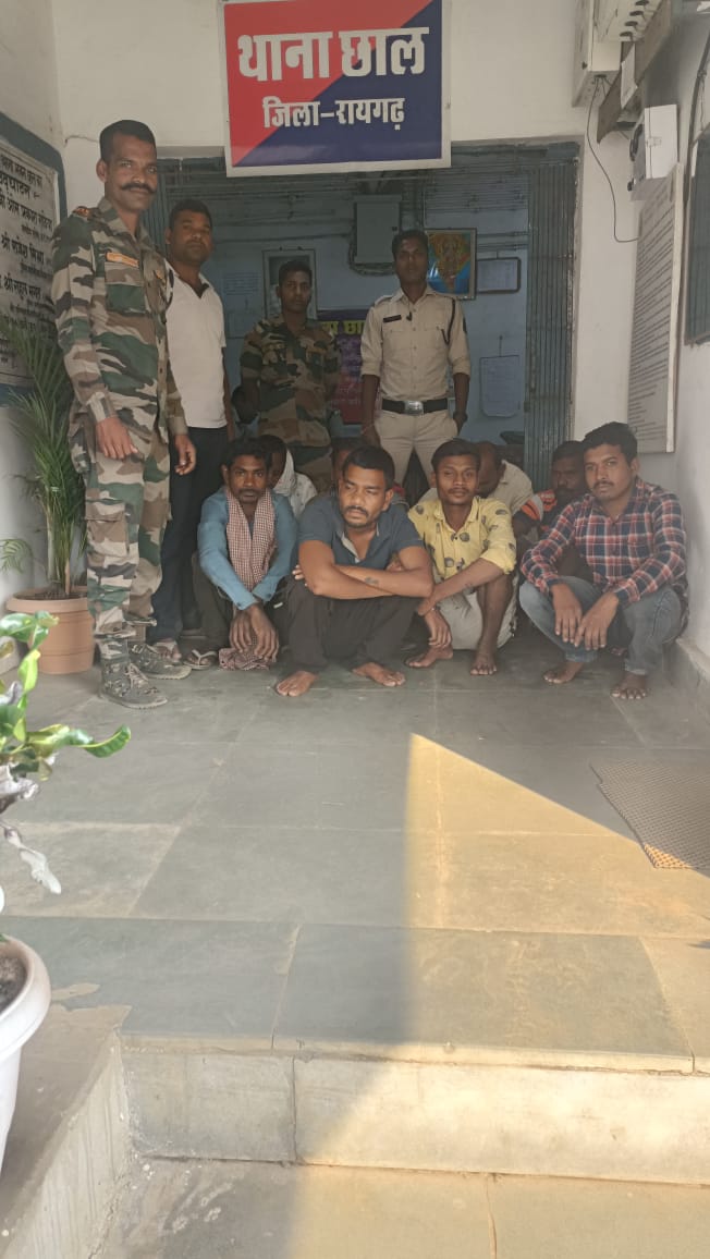 SECL में बंकर और साइलो निर्माण के 10 क्विंटल छड़ चोरी  9 आरोपी ‍गिरफ्तार, छाल पुलिस की कार्रवाई….
