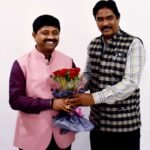 नंदगोपाल नंदी के कैबिनेट मंत्री बनने पर कमल शर्मा ने दी बधाई विधानसभा चुनाव के दौरान रायगढ़ आए थे नंदी