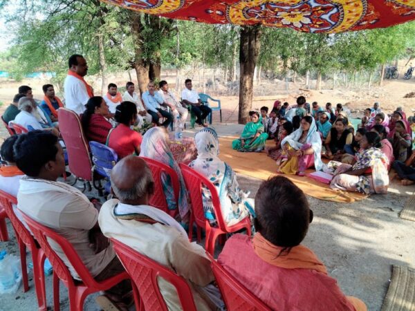 नागलोक में भाजपा के बोखी शक्तिकेन्द्र कार्यविस्तार योजना में शामिल हुई लोकसभा सांसद गोमती साय