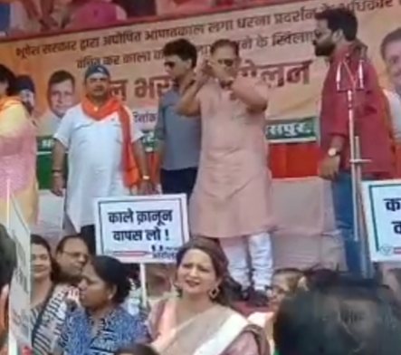बीजेपी के तेवर से भूपेश सरकार हुआ चिंतित, बिलासपुर में ऐतेहासिक प्रदर्शन, पुलिस से झूमझाटकी, प्रदेश में पूर्व मंत्रियों समेत सैकड़ो गिरफ्तार और रिहा, डरा बिलासपुर जिला प्रशासन ने पहली बार थ्री लेयर सुरक्षा व्यवस्था की