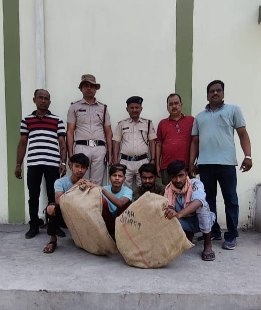 रेसुब कोरबा को मिली सफलता चार केबल चोर पकड़ाए चोरों से केबल भी किया बरामद