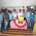 जामपाली के वरिष्ठ वित्त प्रबन्धक को दी गई बिदाई