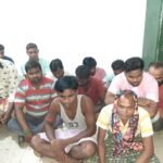 ग्राम देवरी में #भूपदेवपुर पुलिस की जुआ रेड, 12 जुआरियों से ₹39,000 नगद की जब्ती….