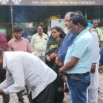 महापौर के हाथों स्काई लिफ्ट वाहन का हुआ विधिवत पूजन