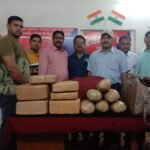 ऑपरेशन नारकोस” के तहत रेसुब रायपुर को मिली शानदार सफलता एक लाख अस्सी हजार का 36 किलोग्राम गांजा बरामद