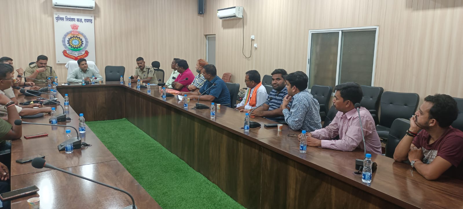 पुलिस कंट्रोल रूम में रथ यात्रा को लेकर हुई शांति-समिति की बैठक…..