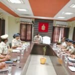 कोरबा एसपी ने लिया क्राइम मीटिंग<br>महिला संबंधी अपराधों के त्वरित निराकरण के दिए निर्देश