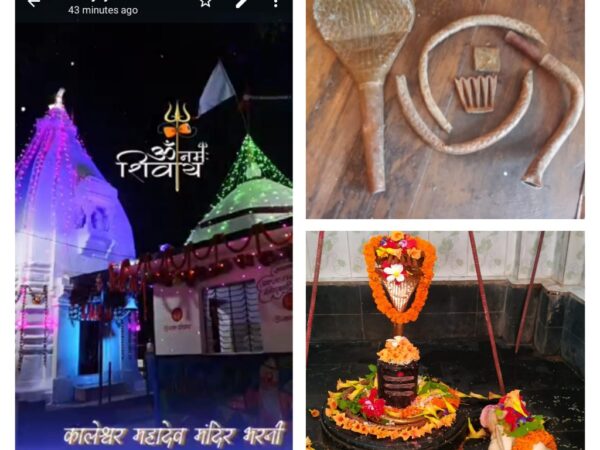 भरनी स्थित करिया मंदिर के शिवलिंग में रखे नागपास चोरी, सकरी थाना में रिपोर्ट पर कोई कार्यवाही नहीं