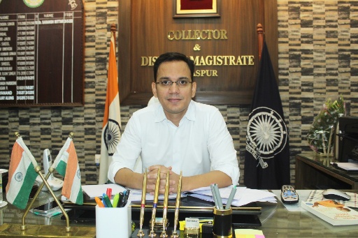 सौरभ कुमार ने बिलासपुर कलेक्टर का पदभार ग्रहण किया