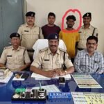 समता एक्सप्रेस में लूट के आरोपी को आर.पी.एफ.एवं जी.आर.पी. की सयुक्त टीम द्वारा दबोचा गया